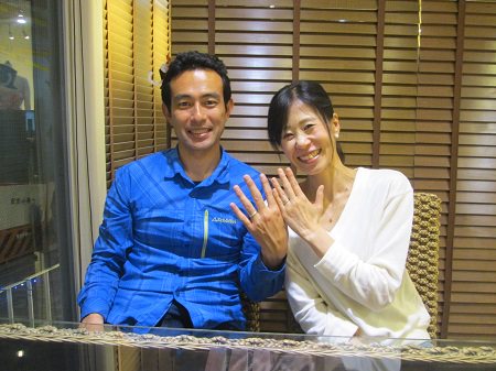 16043003木目金の婚約指輪と結婚指輪_M003.JPG