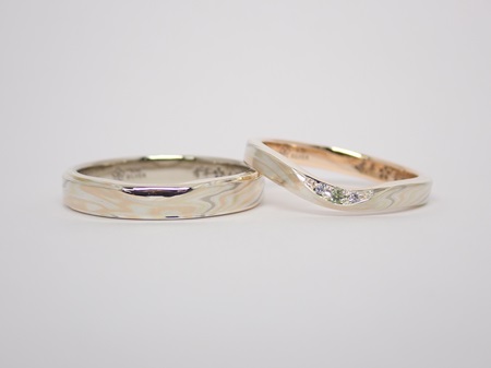 24060901木目金の婚約指輪結婚指輪J004.JPG