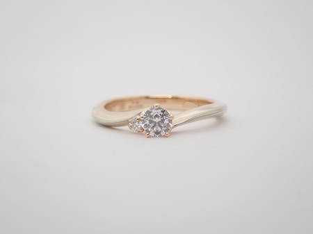 24070701木目金の婚約指輪と結婚指輪B004.JPG