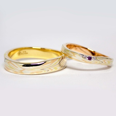 結婚指輪・つながるカタチ | 結婚指輪・オーダーメイド専門店 杢目金屋