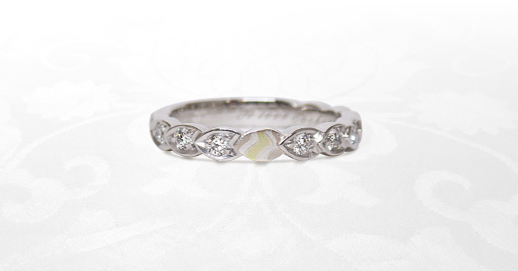 結婚10・20・30周年指輪のオーダー事例 | 結婚指輪・婚約指輪の杢目金屋