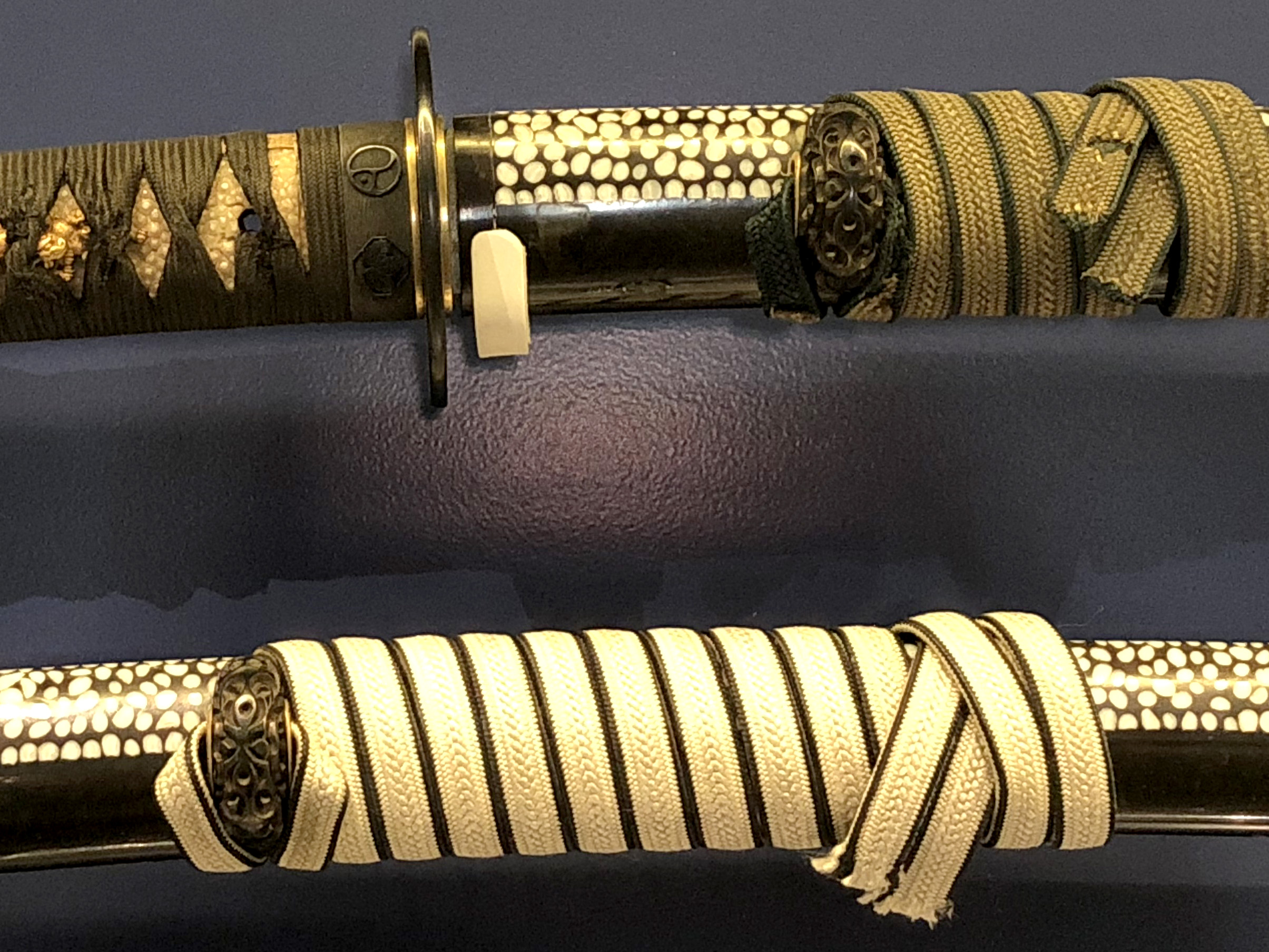 購入し幕末会津藩　保存状態の良い綺麗な目貫 鍔、刀装具