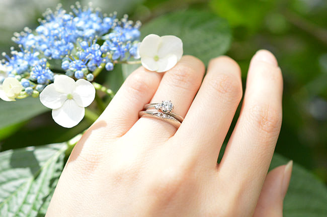 おしゃれな結婚指輪をオーダーメイド | 結婚指輪・婚約指輪の杢目金屋