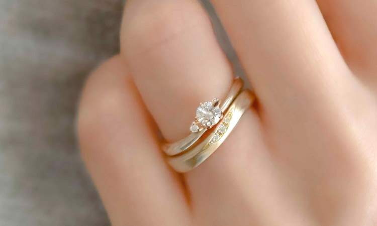 結婚指輪「恋風」 結婚指輪・婚約指輪の杢目金屋