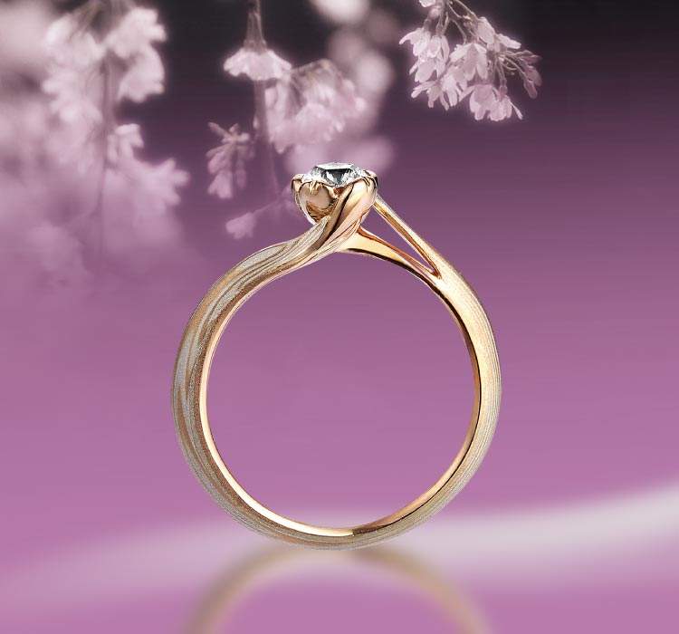 4℃ 婚約指輪　エンゲージリング　ダイヤ　指輪　リング