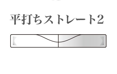 平打ちストレート 2